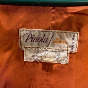 Unique leather jacket